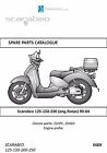 Piaggio parts manual book 1999, 2000 & 2001 Scarabeo 125-150-200-250 (eng.Rotax)