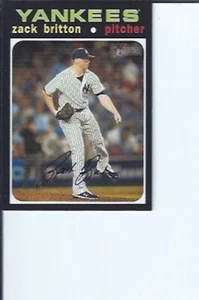 Zack Britton 2020 Topps Heritage Short Prints - Picture 1 of 1