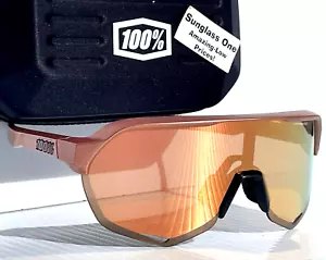 100% Percent S2 Matte Copper Chromium HiPER Copper Mirror Sunglass 60006-00005 - Picture 1 of 19