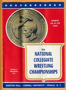 1964 NCAA Championship Wrestling Jim Nance Syracuse Orange Boston Patriots B1 - Picture 1 of 6