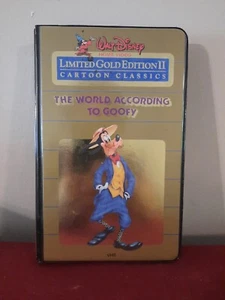 The World According To Goofy VHS Walt Disney Home Video Limited Gold Edition II - Picture 1 of 3