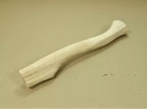 HICKORY 15,7" Single Bit Bent AXE HANDLE - Picture 1 of 5