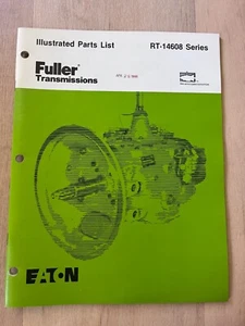 Fuller Getriebeteile illustrierte Teileliste RT-14608 Serie Schaltgetriebe - Bild 1 von 3