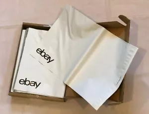 100 Polymailers Ebay Black Logo (No padding) – Multiple Sizes | Brand New** - Picture 1 of 7