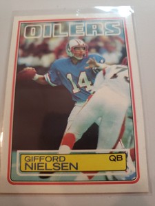 1983 Topps #279 Gifford Nielsen