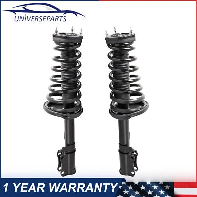 2X Rear LH+RH Struts Shock Absorber w/Coil Springs for 97-03 Toyota Camry Solara - Image 1 of 4