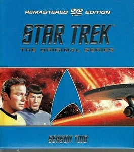 STAR TREK - THE ORIGINAL SERIES - SEASON TWO DVD ( 8 DISC SET 2012) 1967-68 (M1) - Picture 1 of 4