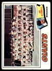 1977 Topps #211 San Francisco Giants CL/Joe Altobelli MG *4368
