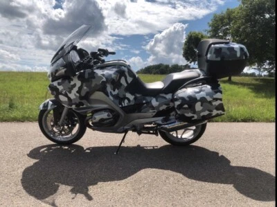 BMW R1200RT Tourer Unikat Camouflage TÜV + Service Neu 2.Hand BMW Checkheft TOP - Bild 1 von 4