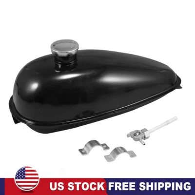 4L 1 Gal Gas Fuel Petrol Tank fit 49cc 60cc 80cc Motorized Bicycle Bike US - Изображение 1 из 4
