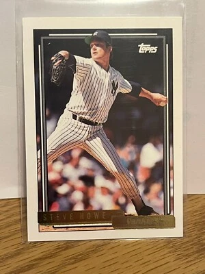 1992 Topps Gold Winners Steve Howe . New York Yankees #318. - Image 1 of 2