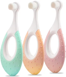Baby Toothbrush & Toddler Toothbrush for Age 0-2 Years Old. Extra Soft Toothbrus - Picture 1 of 6