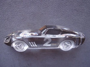 FERRARI Daum France Cristal FERRARI 250 #2 Silhouette DISPLAY/PAPIERGEWICHT - Bild 1 von 20