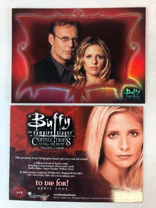 CHEAP PROMO CARD: BUFFY THE VAMPIRE SLAYER CONNECTIONS (Inkworks 2003) P-UK