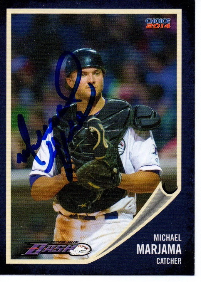 Mitchell Hansen 2014 Leaf Perfect Game Signed Card - Image 1 of 1