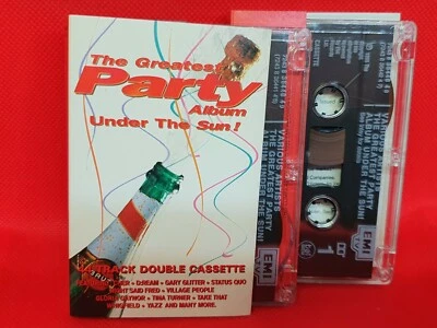 Various - The Greatest Party Album Under The Sun (1995) (Double) Cassette (VG+) - Image 1 of 2