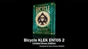 Bicycle Klek Entos Green (Marked) Playing Cards - Picture 1 of 7