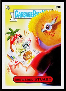 Skewered Stuart, 2022 Topps Garbage Pail Kids: Book Worms, #89b, - Imagen 1 de 2
