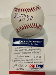 Monte Irvin Autographed Signed Official MLB Baseball NY Giants HOF73 PSA/DNA - Picture 1 of 6