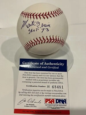 Monte Irvin Autographed Signed Official MLB Baseball NY Giants HOF73 PSA/DNA - Image 1 of 4