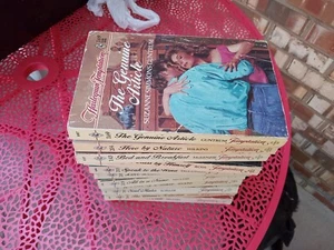 Harlequin Romance Temptation Lot 12 Vintage Paperback Books Titles Listed 1980s - Picture 1 of 13