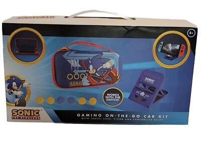 Nintendo Switch Sonic The Hedgehog Gaming On The Go Car Kit Brand New  - Image 1 of 4