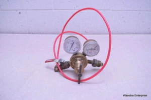 VICTOR EQUIPMENT COMPANY  REGULATOR AND PRESSURE GAUGE - Picture 1 of 12