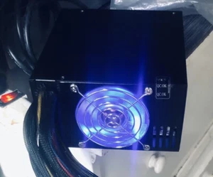 HEC X-POWER Pro 650W Blue LED Power Supply Unit PSU Continuous @ 40°C ATX TESTED - Picture 1 of 9