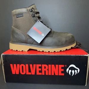 Neu im Karton!! Wolverine Herren Feldstiefel Industrieschuh, braun 12 extra weit - W30191 - Bild 1 von 6
