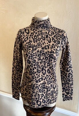 NUEVO CON ETIQUETAS CHARTER CLUB S 100% CACHEMIR CUELLO ALTO SUÉTER JERSEY PECAN SANDIE $139 Foto 1 de 4