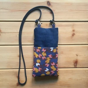 HANDYTASCHE HANDYKETTE handysocke STOFF mit Band HANDMADE FÜR SAMSUNG GALAXY S20 - Bild 1 von 4