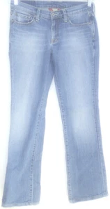 LUCKY BRAND JEANS sz 2/26 "CLASSIC RIDER" HEMMED BLUE JEANS    (#210) - Picture 1 of 9