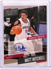 2021-22 Panini Chronicles Draft Picks Prestige Bonus Shots AUTO Matt Mitchell 51