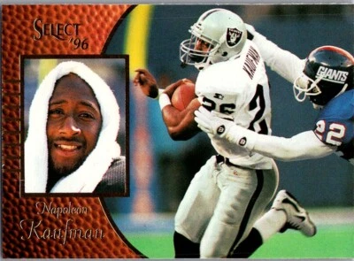 # 57 Napoleon Kaufman Oakland Raiders 1996 Select - Image 1 of 2
