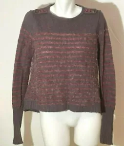 Free People Women Top Shirt Textured Small Petite Short Cropped Magenta Purple - Picture 1 of 8