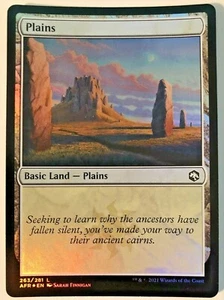 MTG Plains Adventures in the Forgotten Realms 263/281 Foil Common - Picture 1 of 1