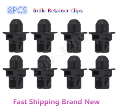 8PCS Grille Retainer Clips For Subaru 90-99 Legacy 98-05 Forester 91017AA010 Foto 1 de 4