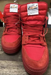 Top alto Off White Court 3.0 rosso taglia 39 - Foto 1 di 20