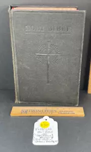 (CB-700) 1950 New Catholic Edition Holy Bible Catholic Book Publishing Hardcover - Picture 1 of 20