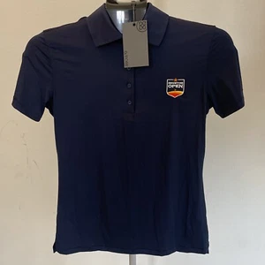 G Fore Woman’s Golf Polo Size XS New With Tags Dark Blue - Picture 1 of 8