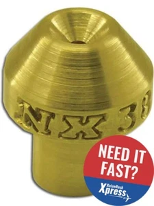Nitrous Express Nitrous Oxide Jet WHP Flare 0.028 in ID Brass Nitrous / - Picture 1 of 12
