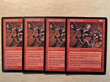 MTG 4x Hand to Hand Tempest Legacy Magic the Gathering Card x4 NM