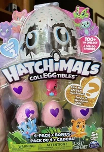 Hatichimals Colleggtibles 4er Pack plus Bonus Season 2 Find the Golden Hatchimal - Bild 1 von 2
