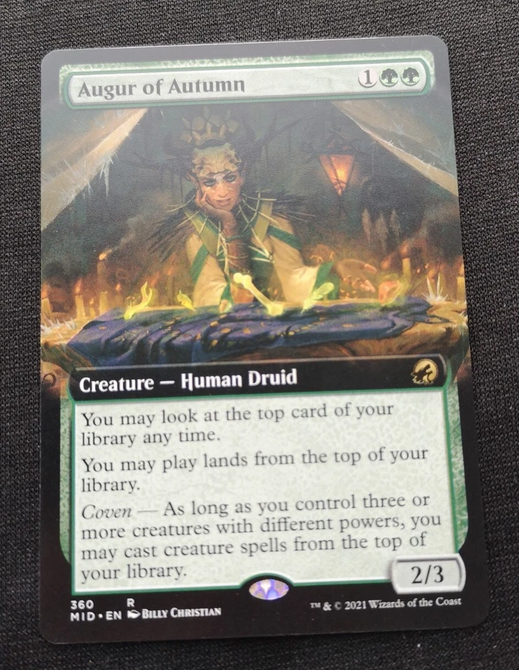 Augur Of Autumn - Extended Art - MID - NM Unplayed - EN - 360 - Image 1 of 1