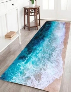 Wave-Inspired Epoxy Resin Table Top: Perfect for Coastal Touch to Your Home Deco - Picture 1 of 9