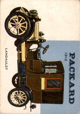 1954-55 World on Wheels #48 Packard - VG