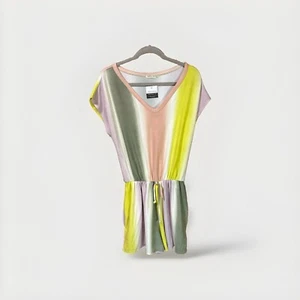 NWT Boutique Romper Twenty Second Rainbow Striped One Piece | Women’s M $36 - Picture 1 of 9