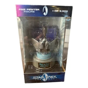 Star Trek Champions Birds of Prey Klingon Pewter Figure 01759/9998 Vintage - Picture 1 of 4
