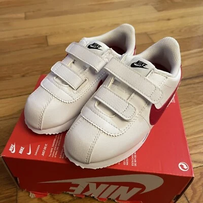 🔥Nike Cortez основной SL TDV OG Форрест Гамп белый красный ребенка ясельного возраста 904769 103 размер 2C - Изображение 1 из 4