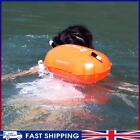 ~ Inflatable Swimming Float Air Dry Bag PVC Buoy Water Sport Bag (Orange)